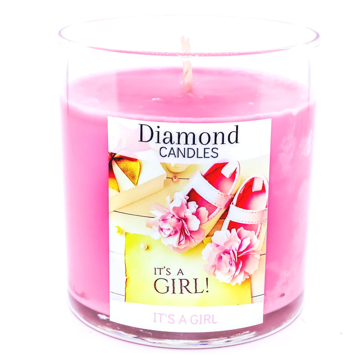 IT'S A GIRL Ring Candle® Diamond Candles
