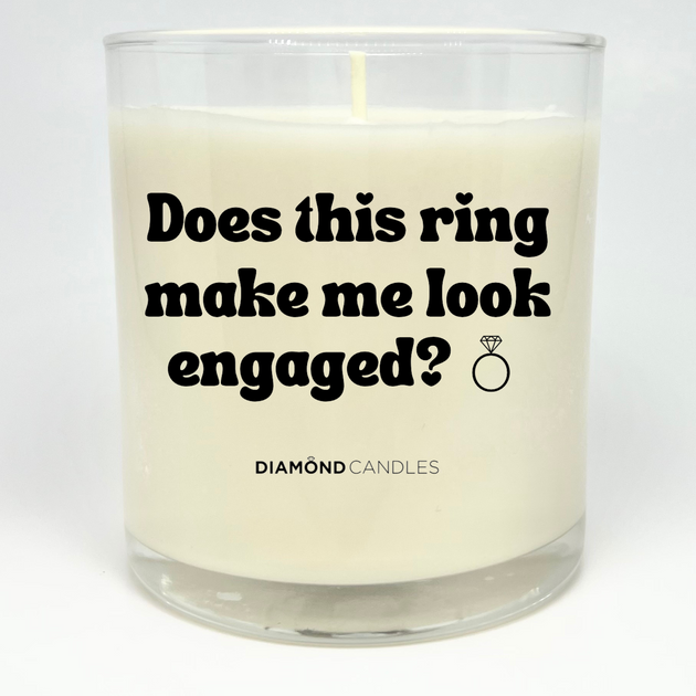 I Do Collection Diamond Candles