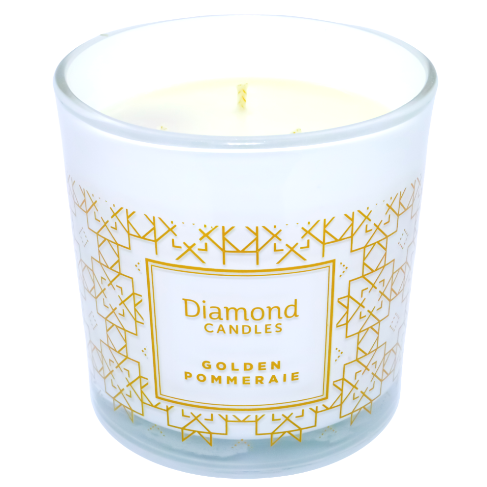 Scented Candle Diamond Candles $5000 Ring Golden Pommeraie Luxe